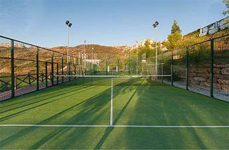 tennis terrass golf penthouse mijas bilde